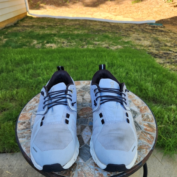 On Cloud Cloud 5 59.98837 Grey Glacier Running Shoes Sneakers Women's Size 7 - Picture 2 of 10